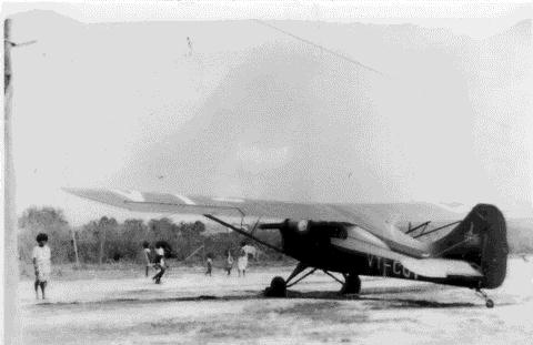 Aeronca Super Chief, before overhaul, Gelakey strip