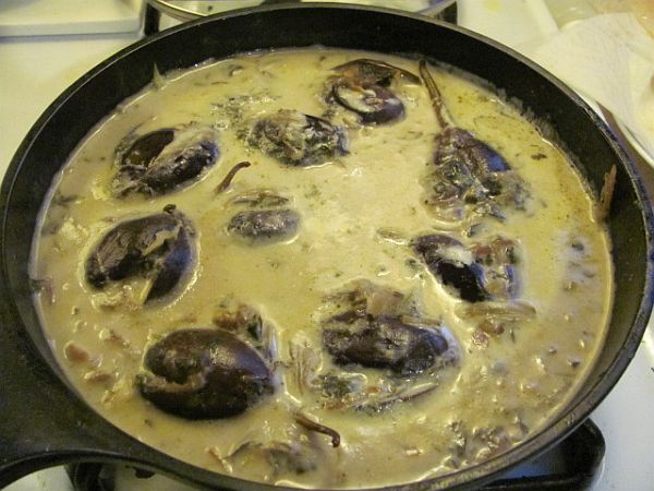 Champutai’s stuffed Brinjal Curry