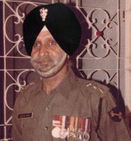 Captain Gurdial Singh. New Delhi, 1982. Captain Gurdial Singh. New Delhi, 1982.
