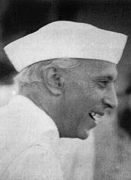 August 15, 1947: Nehru smiles After ‘rescuing' Pamela Mountbatten from the crowds at India Gate. August 15, 1947: Nehru smiles After ‘rescuing' Pamela Mountbatten from the crowds at India Gate.