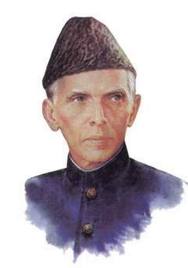 Jinnah in sherwani and Jinnah cap Jinnah in sherwani and Jinnah cap